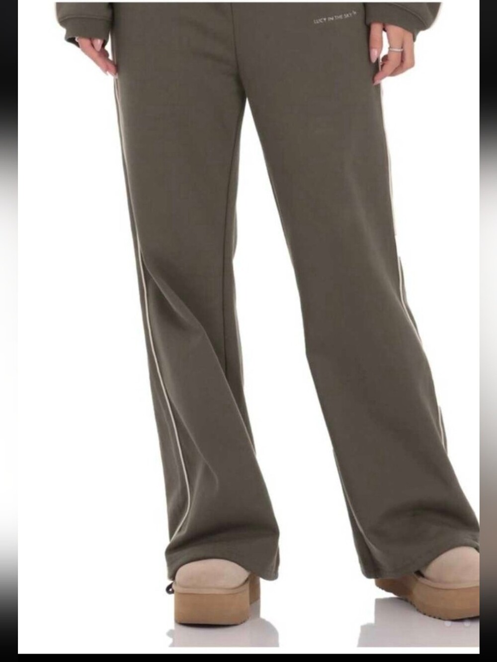 Green Sweatpants Medium Lucy in the Sky